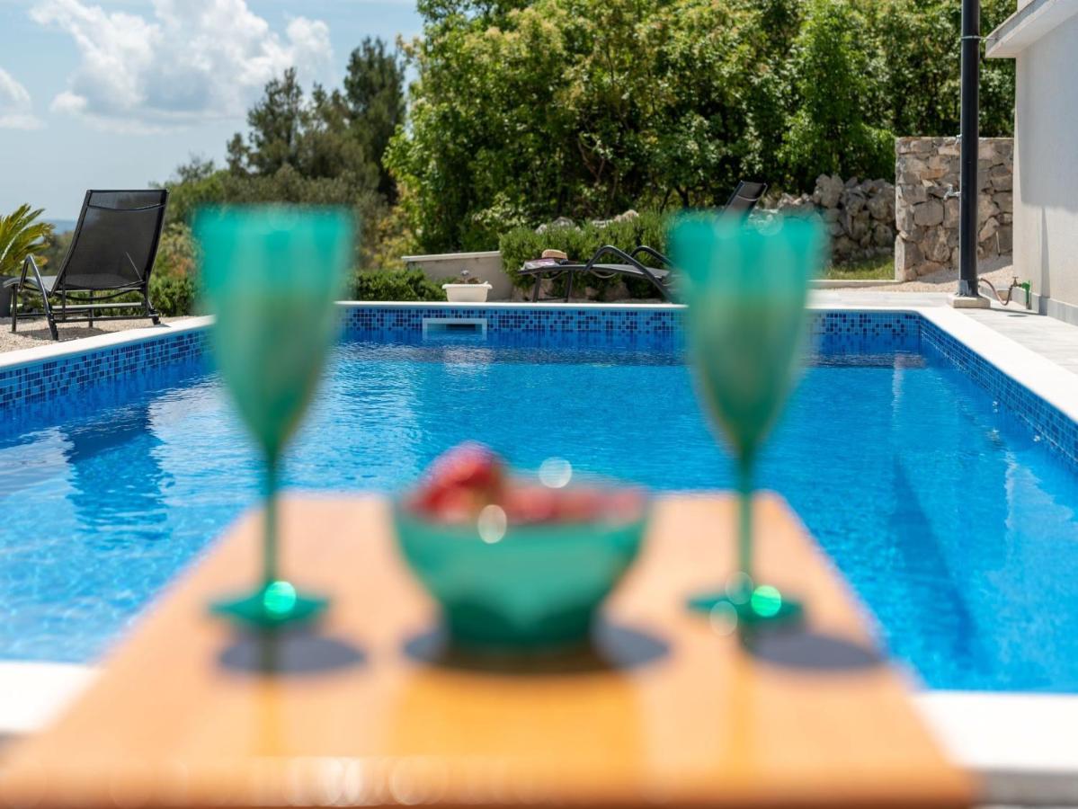 Scenic Sea View,Three Bedroom Villa With Pool Trogir Exteriör bild