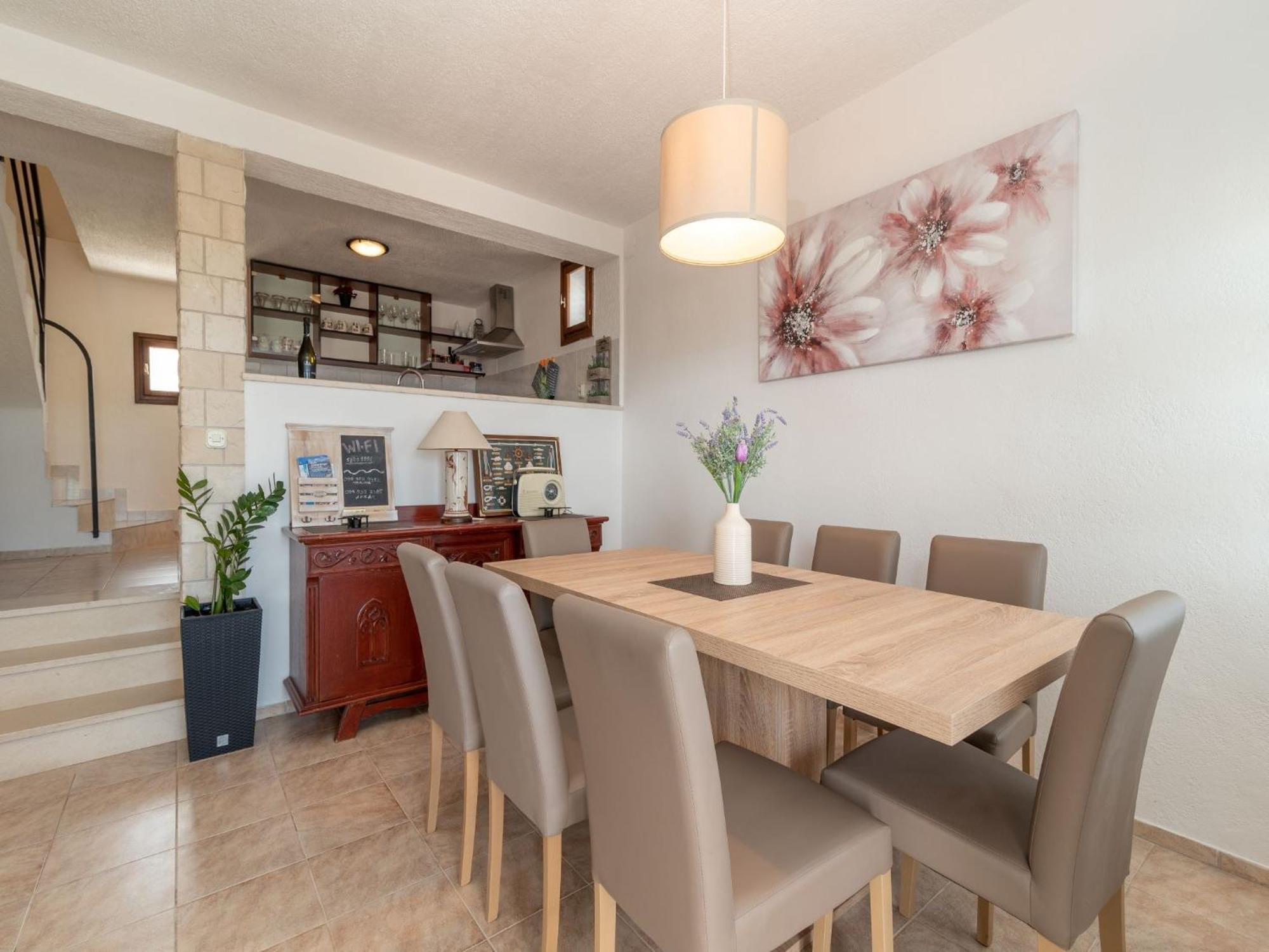 Scenic Sea View,Three Bedroom Villa With Pool Trogir Exteriör bild