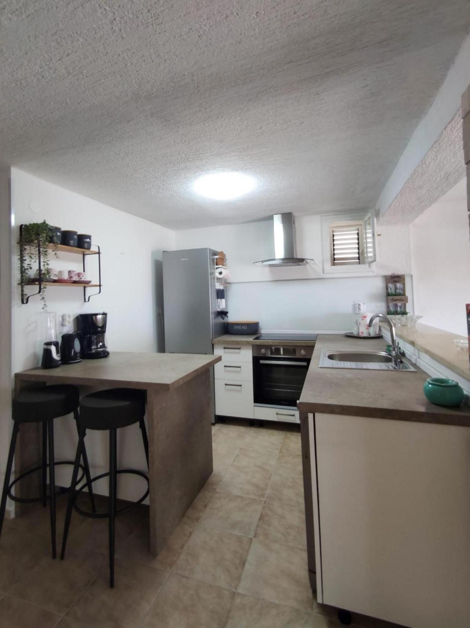 Scenic Sea View,Three Bedroom Villa With Pool Trogir Exteriör bild
